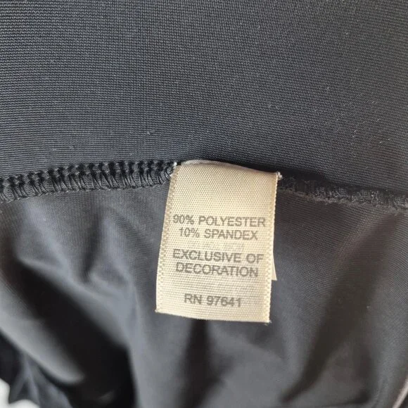 *SOLD* J Jill Top Womans 3X Black Velour Button Down Shirt Soft Embroidered - Picture 7 of 9